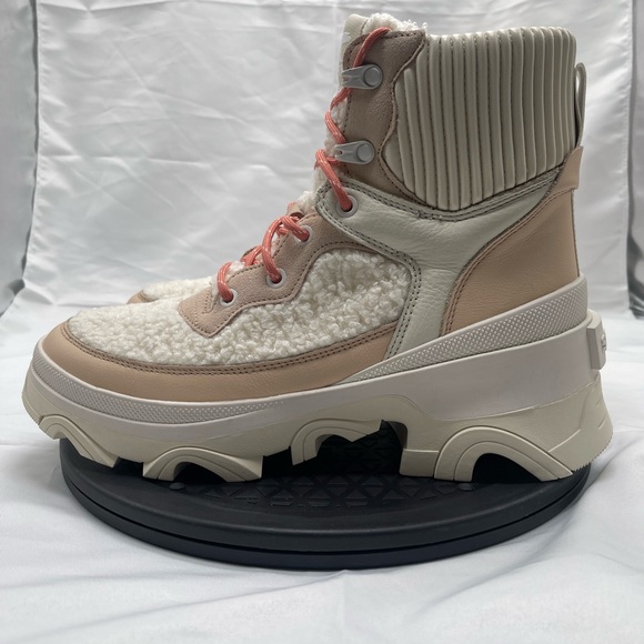 NEW Sorel Brex Cozy Women's Sherpa Lug Sole Waterproof Boots - Picture 1 of 10